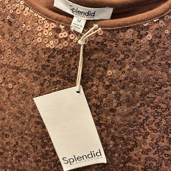 Splendid collection Blouse 
Size: M color:Gold
New wit Tsg - Picture 4 of 10